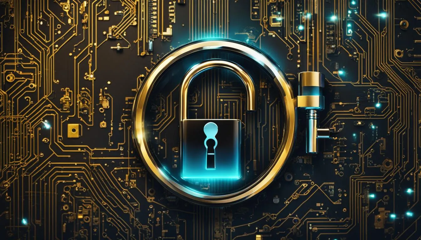 Ilustracja krzywej eliptycznej i podpisu cyfrowego zabezpieczającego dokument